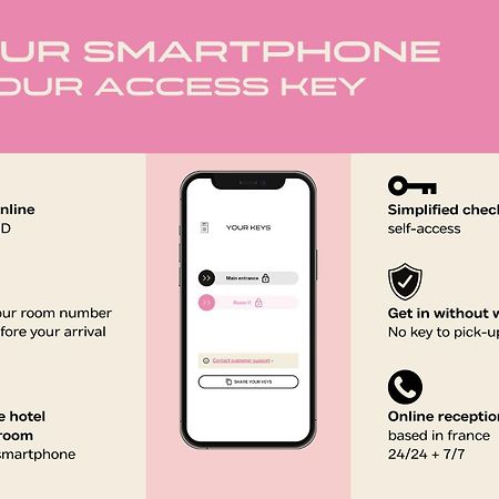 Hotel Corneille - Entree Autonome, Reception En Ligne - Encore Mieux Tours Kültér fotó