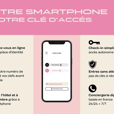 Hotel Corneille - Entree Autonome, Reception En Ligne - Encore Mieux Tours Kültér fotó